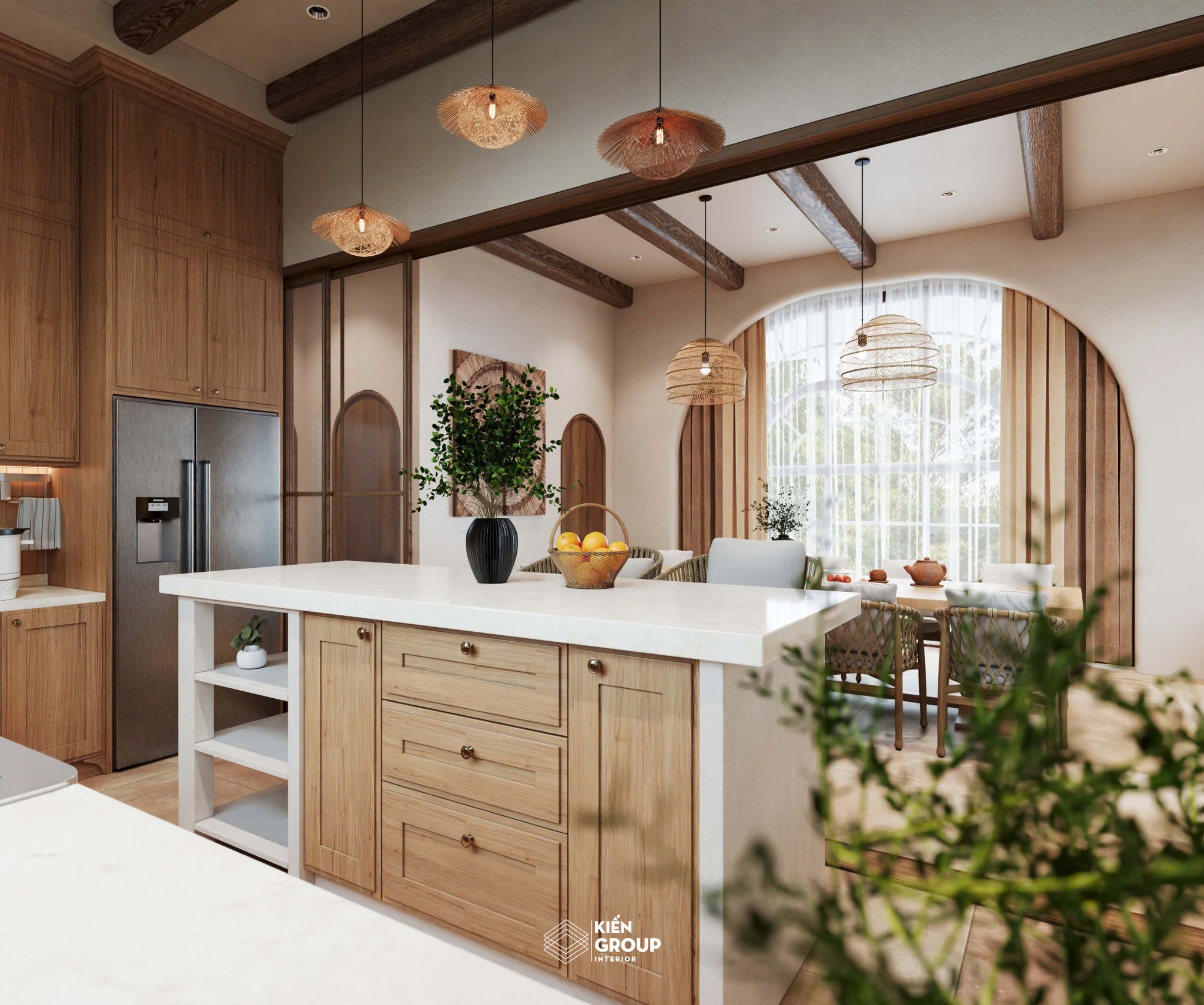 [HN] KIẾN TRÚC & NỘI THẤT BA SAO | KIM BẢNG - 2 Tầng